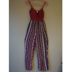 Skinny Strap Pant Romper